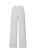 Polka Dot Straight Pants 