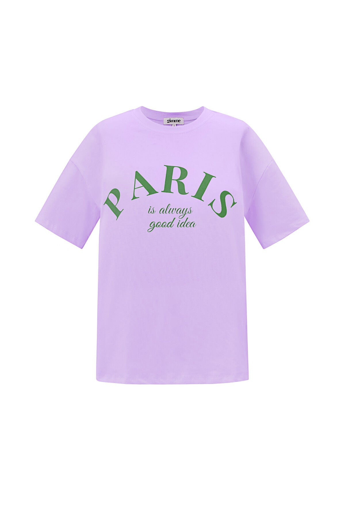 Paris Cotton Casual T-Shirt