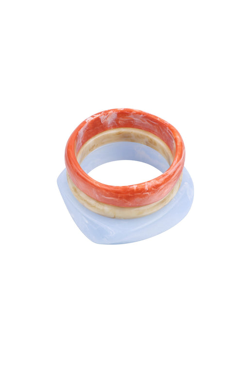 Spring/Summer Resin Bangles for Women
