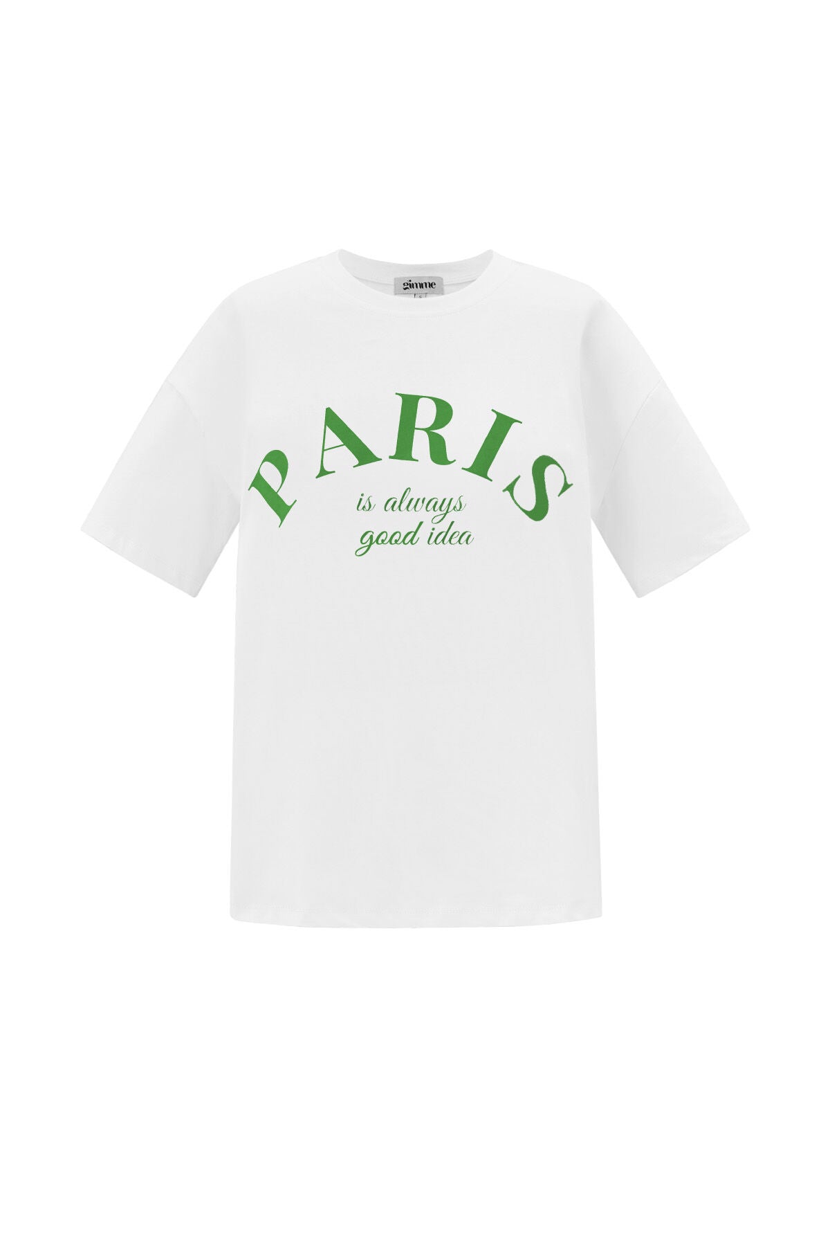 Paris Cotton Casual T-Shirt