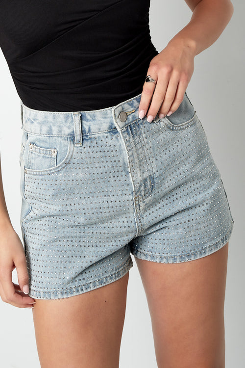 Blue Denim Shorts for Spring/Summer Vibes