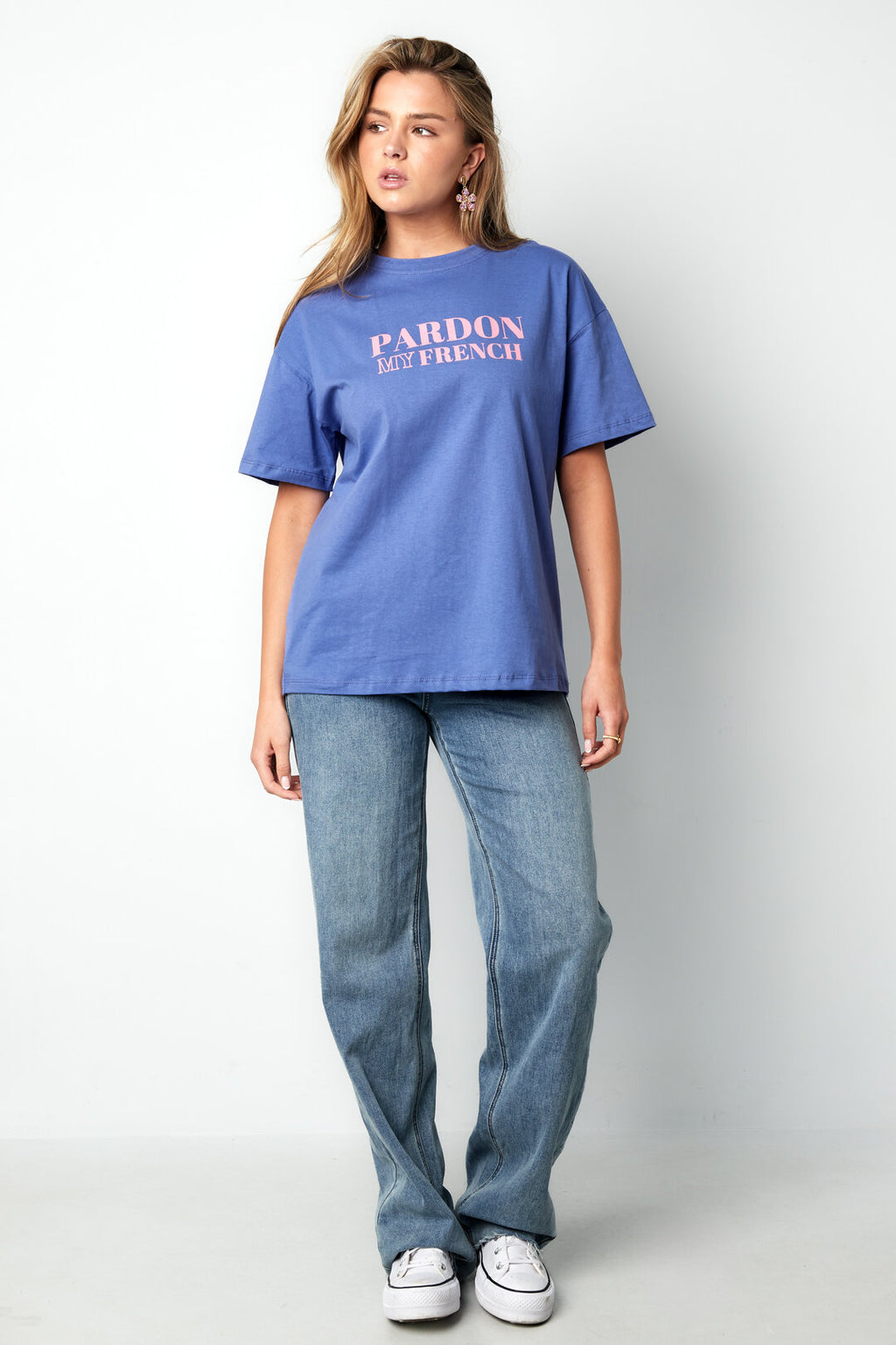 Pardon my French Cotton T-Shirt 
