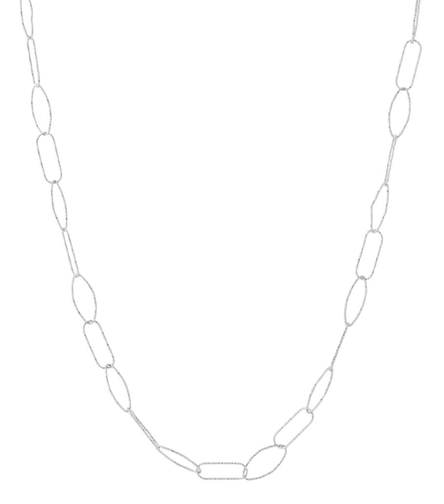 70cm+ Long Necklace in Silver & Gold