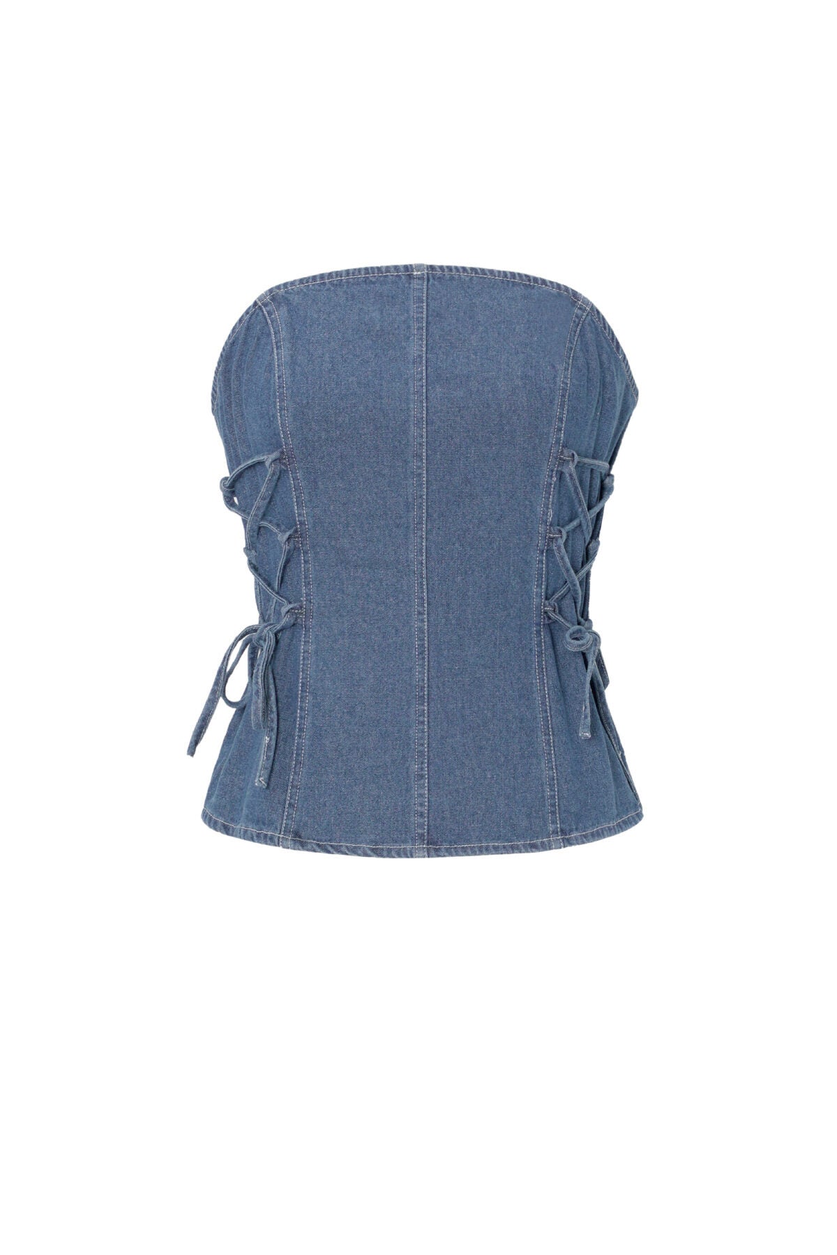 Blue Denim Top