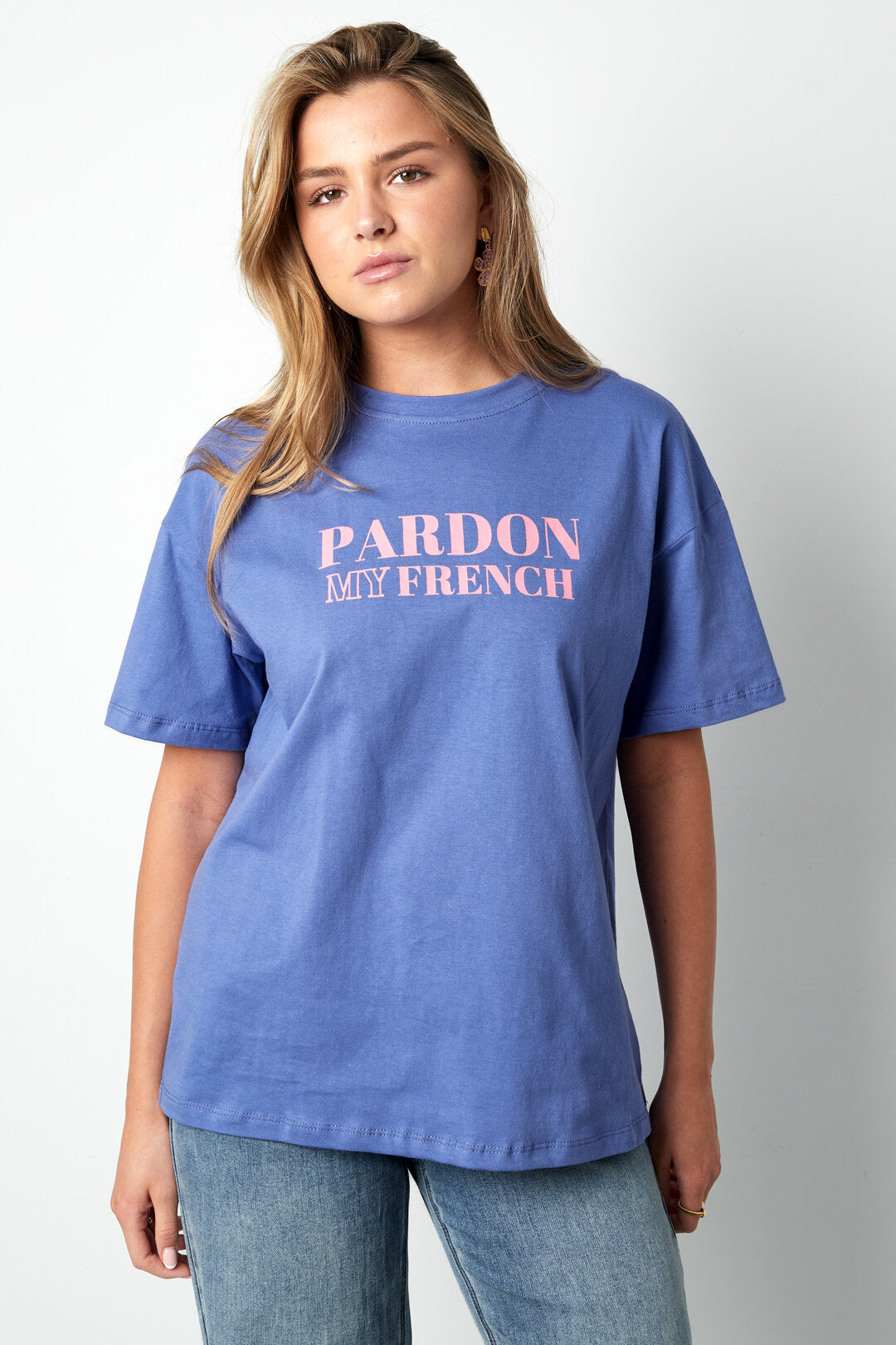 Pardon my French Cotton T-Shirt 