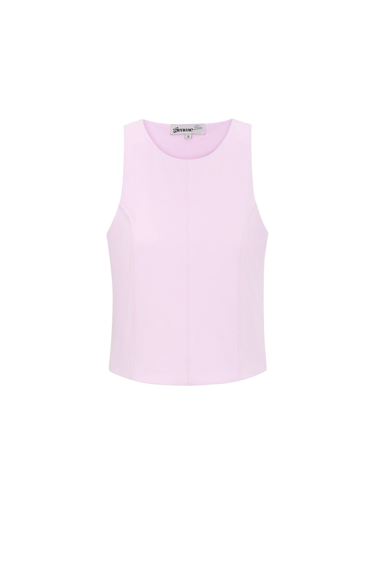Spring/Summer Sleeveless Knit Top in Baby Blue, Dark Khaki & Light Purple
