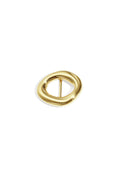 Gold Silk Scarf Clip for Women