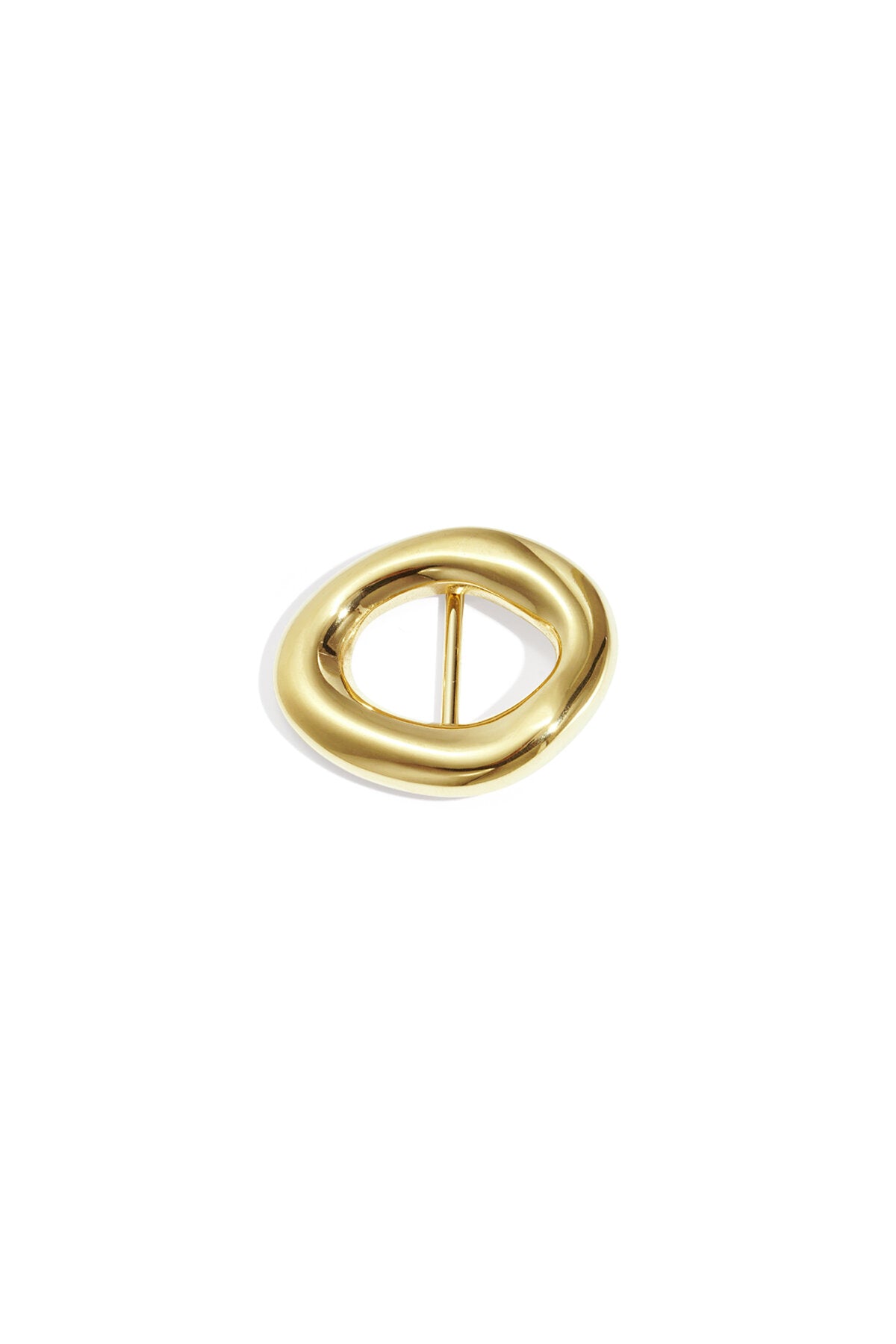 Gold Silk Scarf Clip for Women