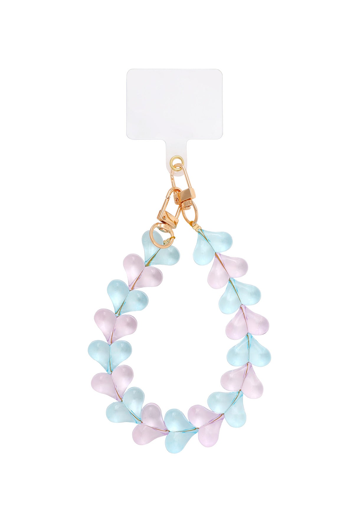 Vibrant Heart Phone Chain