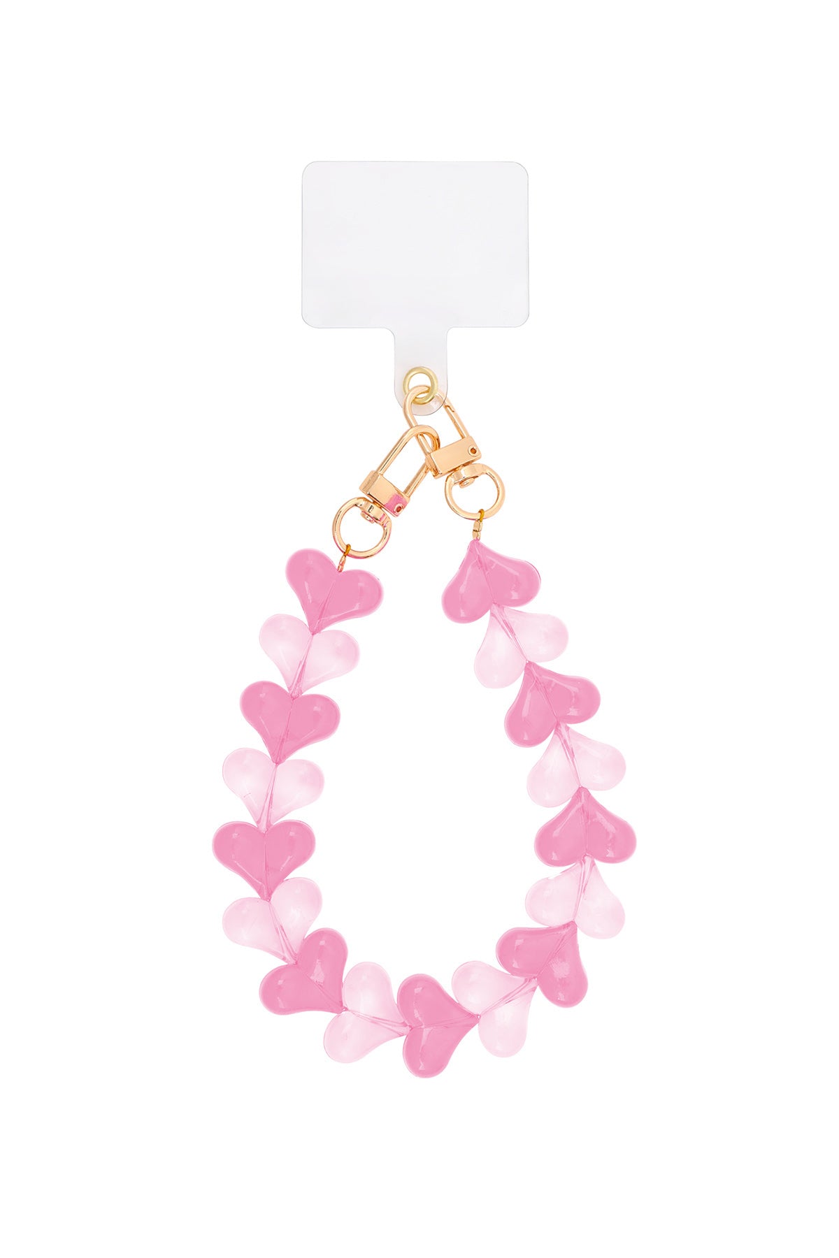 Vibrant Heart Phone Chain