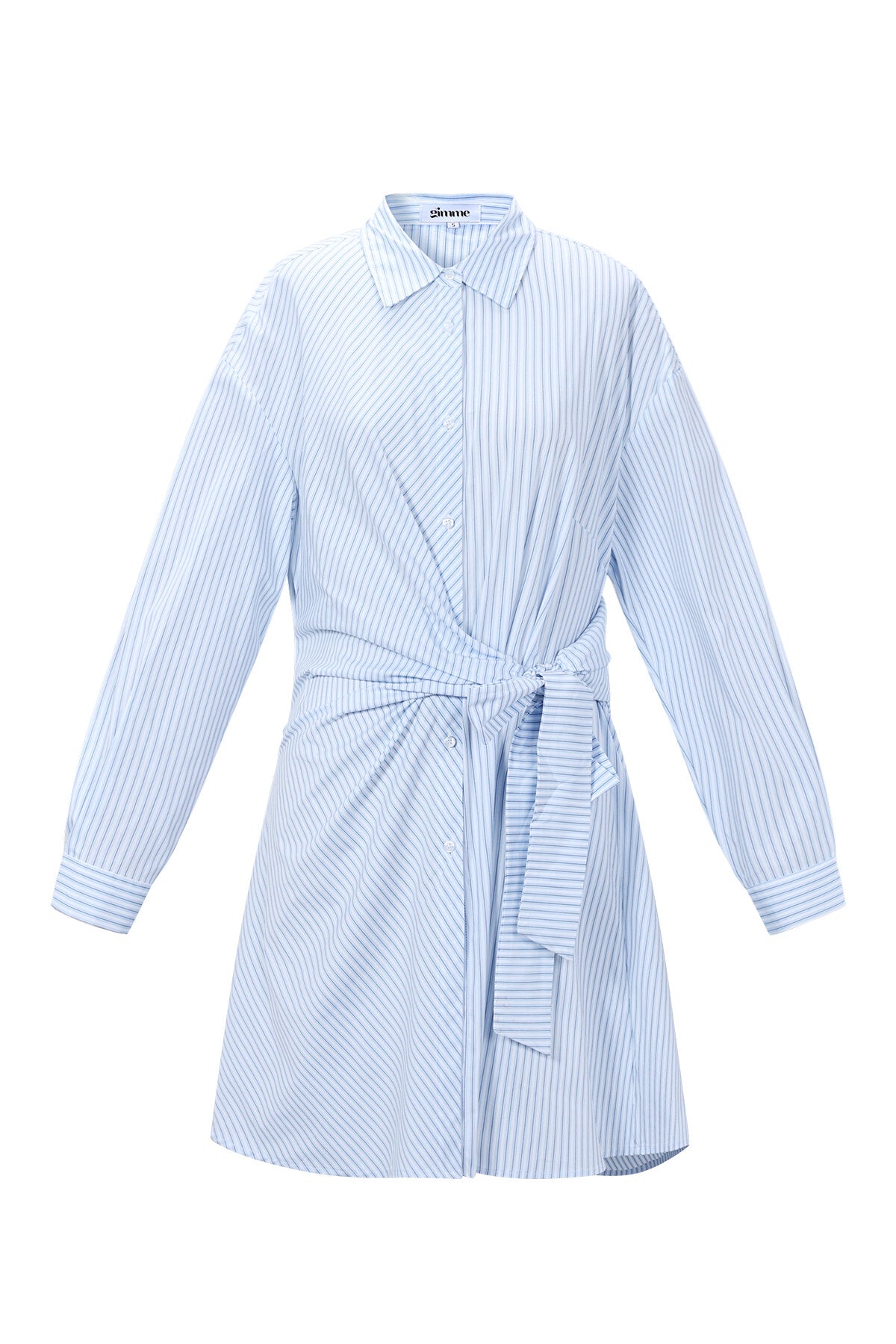 Striped Long-Sleeve Dress