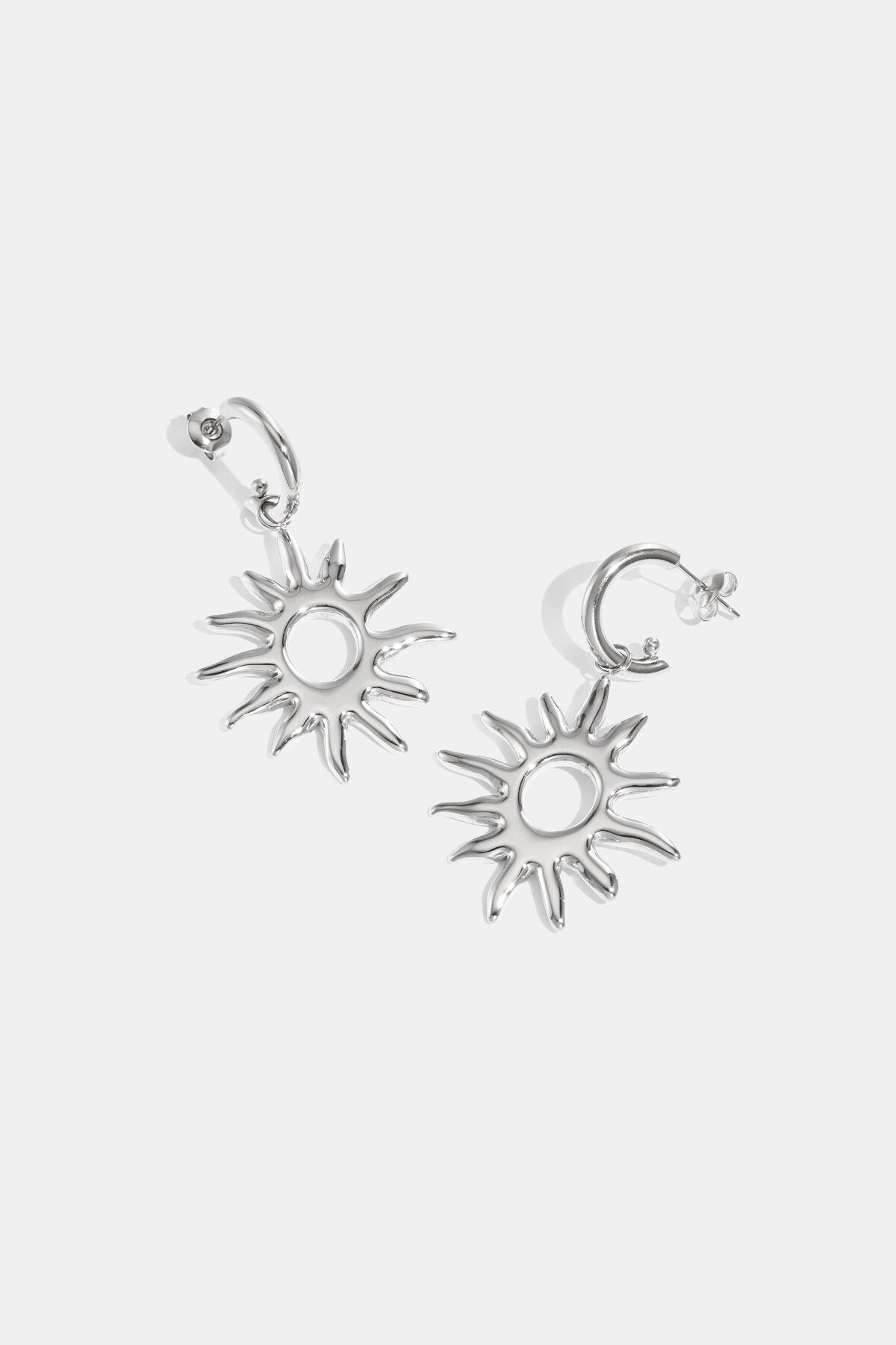 Sun-Inspired Drop Earrings