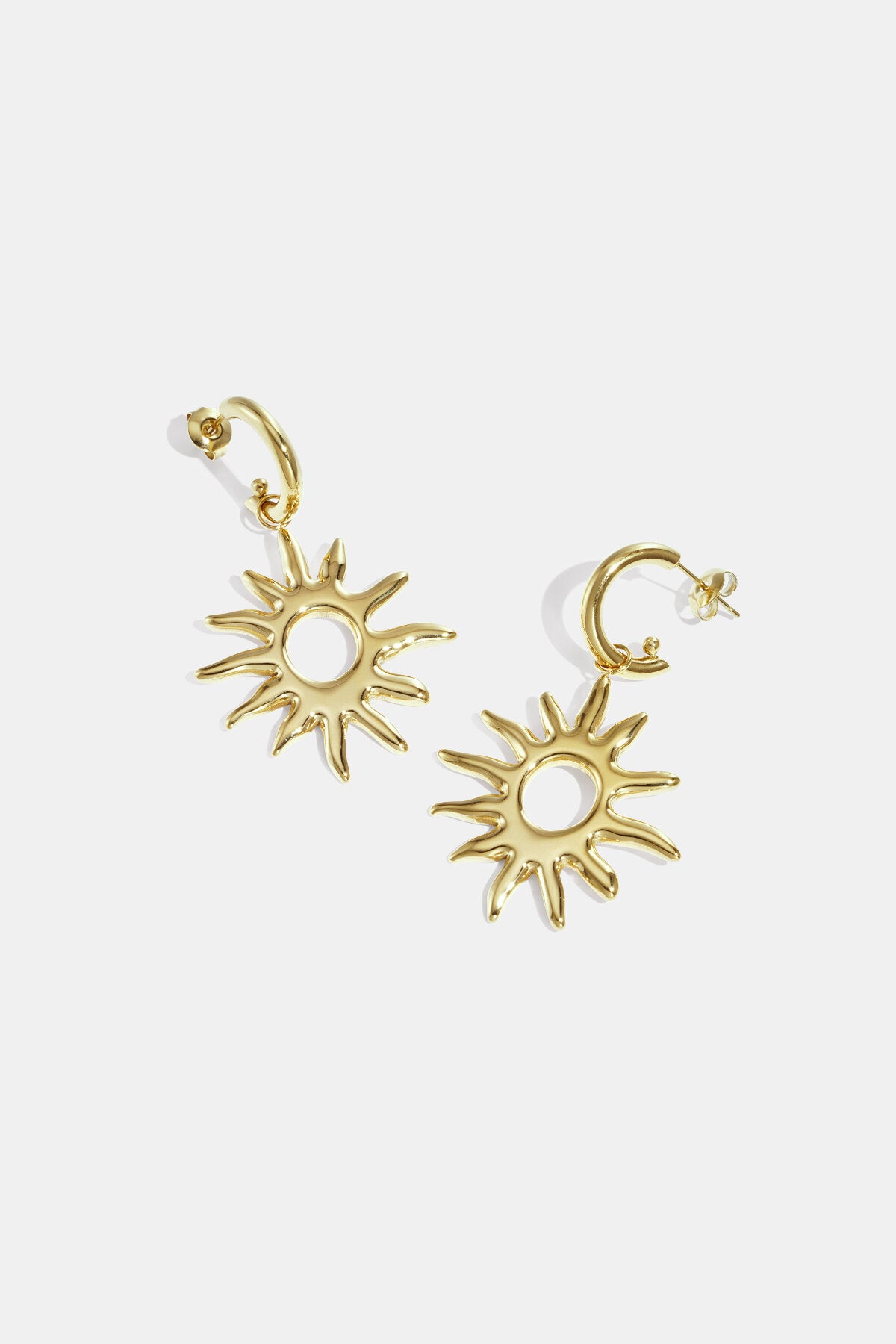 Sun-Inspired Drop Earrings