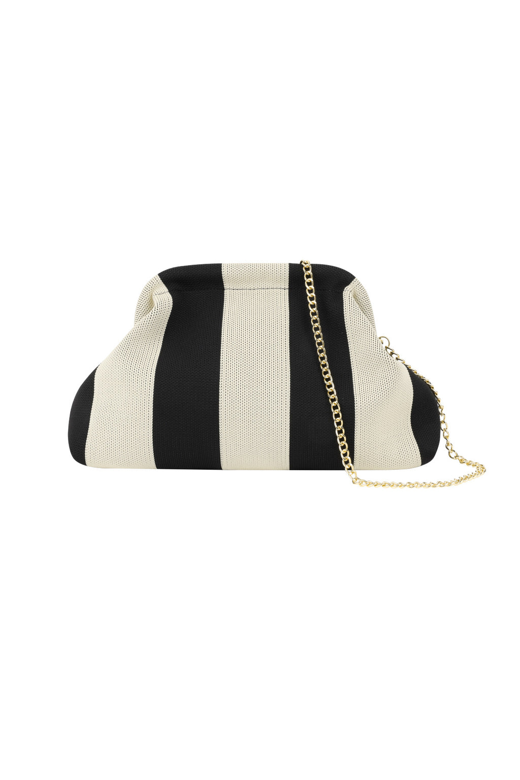 Cotton Half-moon Crossbody Bag 