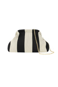 Cotton Half-moon Crossbody Bag 