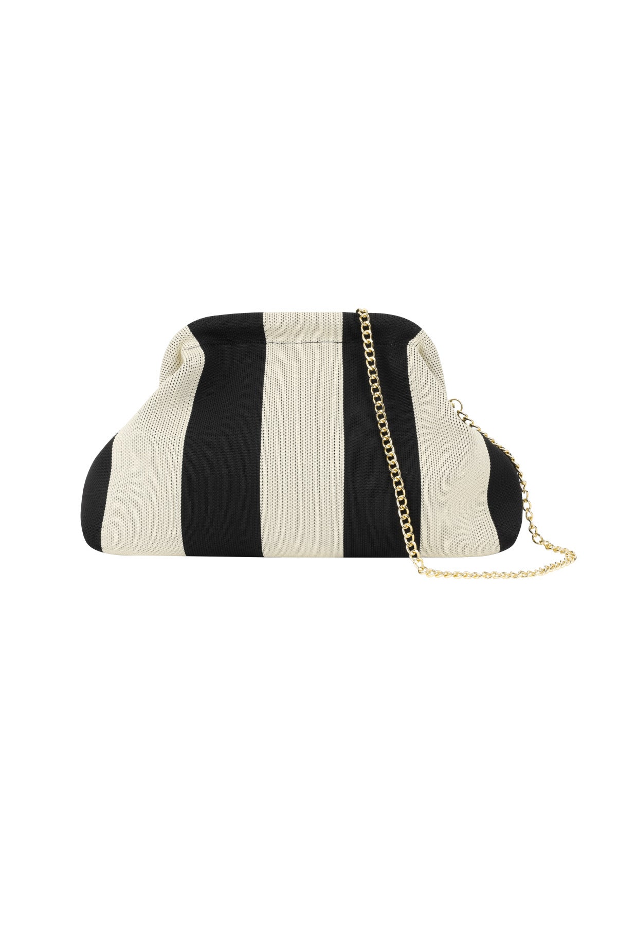 Cotton Half-moon Crossbody Bag 