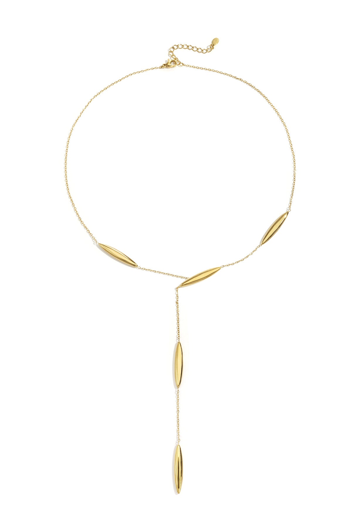 Gold Color Stainless Steel Chain Necklace