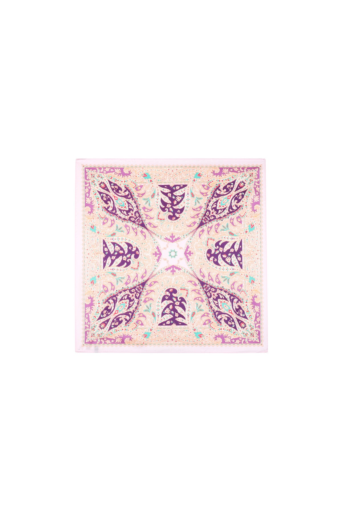 Summer Scarf in Orange and Light Pink
